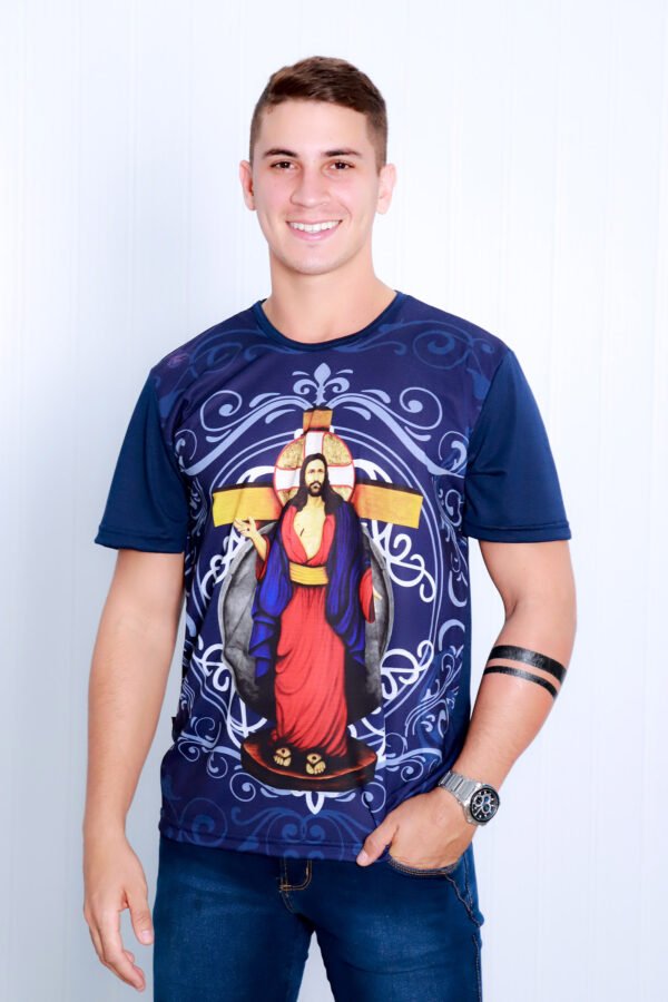 Camiseta Católica Jesus das Santas Chagas